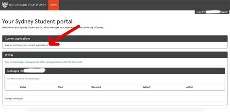 student portal usyd|Continue your application .